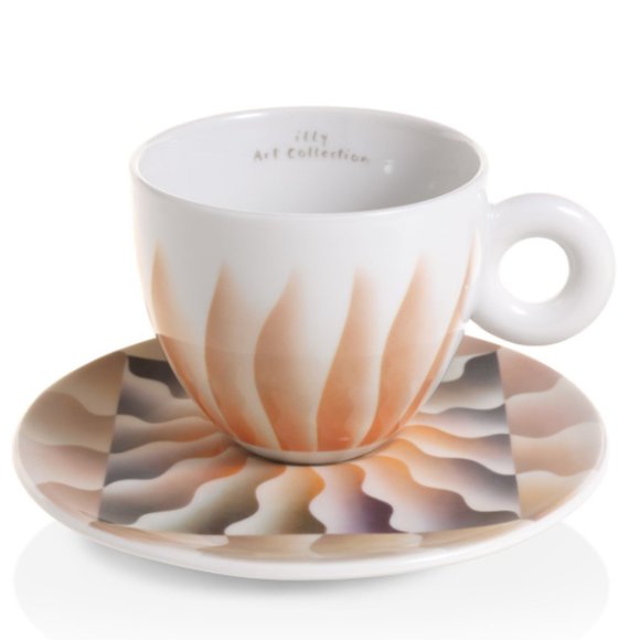 NIB Illy Art Collection Set of 4 Cappucino Cups - Picture 2 of 5